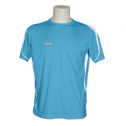 Tee-shirt de sport à col rond Redclear, entièrement personnalisable, modèle Solamia (STS003-RN)