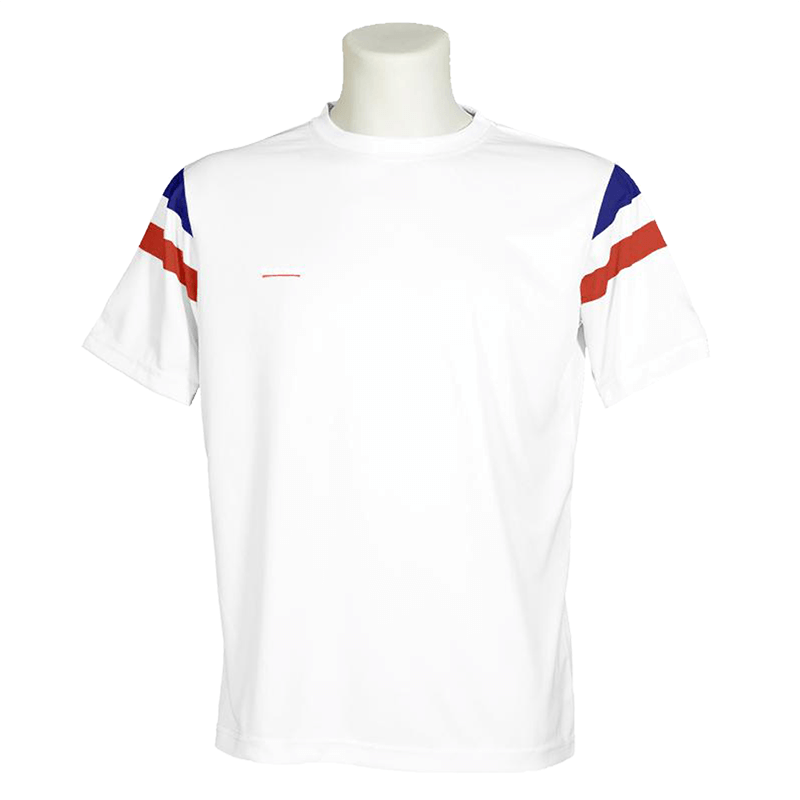 Tee-shirt de sport à col rond Redclear, entièrement personnalisable, modèle Costa (STS006-RN)